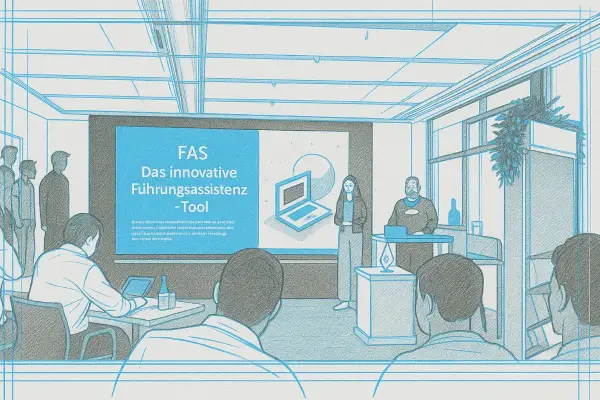 Zwei Personen bei einem Vortrag aus dem Publikum betrachtet.